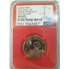 Image 1 : China People's Republic, 10 yuan coin, Lunar year of Monkey, Bi Metallic NGC MS68PL