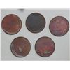 Image 2 : China Szechuan, 100 cash bronze coin, Lot of 5