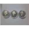 Image 2 : Cook Islands $50 Endangered World Wildlife Silver Proof Coin Set of 3