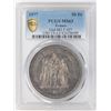 Image 1 : France, 50 Francs silver coin, 1977, PCGS MS63