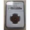 Image 1 : French Indo China, 1 cent bronze coin, 1939-A, NGC MS63RB