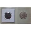 Image 1 : Great Britain, 1 Shilling 1899 and Florin 1900, silver coin