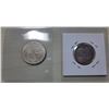 Image 2 : Great Britain, 1 Shilling 1899 and Florin 1900, silver coin