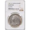 Image 1 : Great Britain, Crown silver coin, 1893, NGC AU