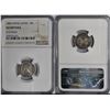 Image 1 : Hong Kong, 10 cents silver coin, 1884, NGC AU