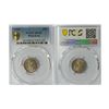 Image 1 : Hong Kong, 10 cents coin, 1935, PCGS MS65