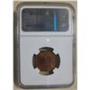 Image 2 : Malaya, 1 cent bronze coin, 1956, NGC MS65RD