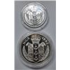 Image 2 : Niue 5 dollars and 10 dollars, 1992, silver proof coin, Set of 2