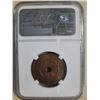 Image 2 : Rhodesia, Penny bronze coin, 1955, NGC MS65RB