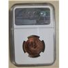 Image 2 : South Africa, 1/2 P, bronze Proof coin, 1952, NGC PF66RB