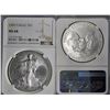 Image 1 : USA Eagle, $1 dollar, 1oz silver coin, 2009, NGC MS68