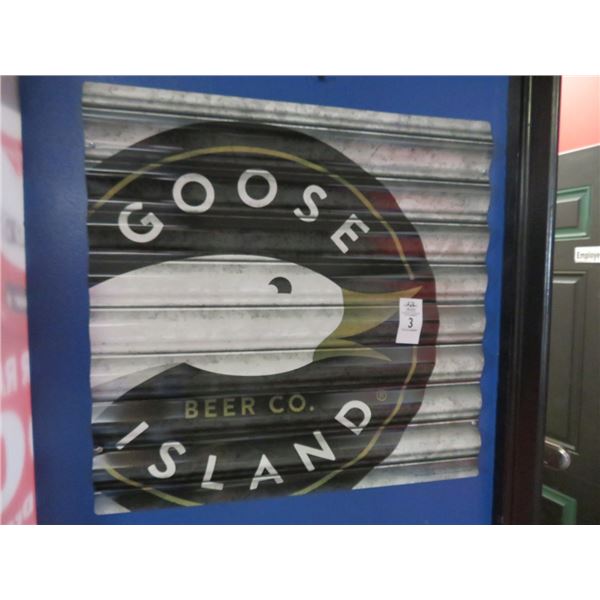 Goose Island Beer Co. Metal Sign