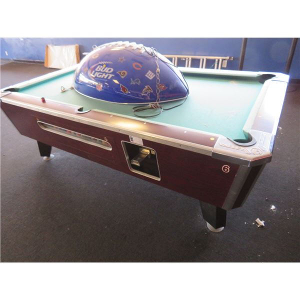 Valley Coin-Op Pool Table