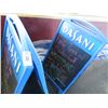 Image 2 : 2-Dasani Side Walk Chalkboard Signs - 2 X $