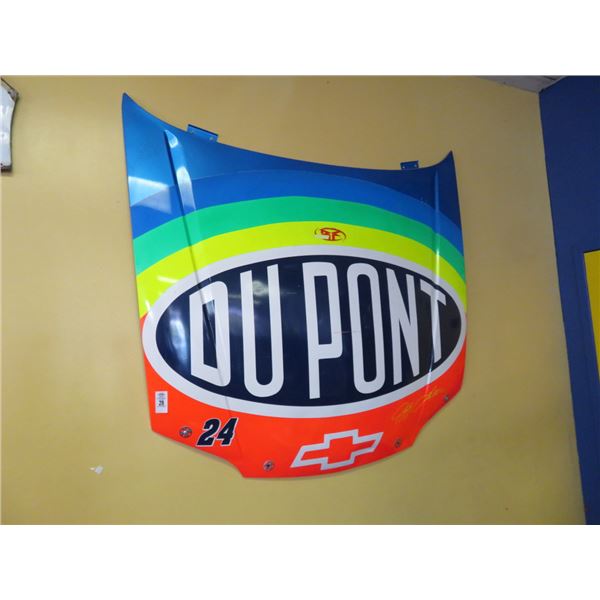 Jeff Gordon Autographed Dupont Car Hood