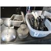 Image 2 : Kitchen Utensils, Lids & Ice Bucket