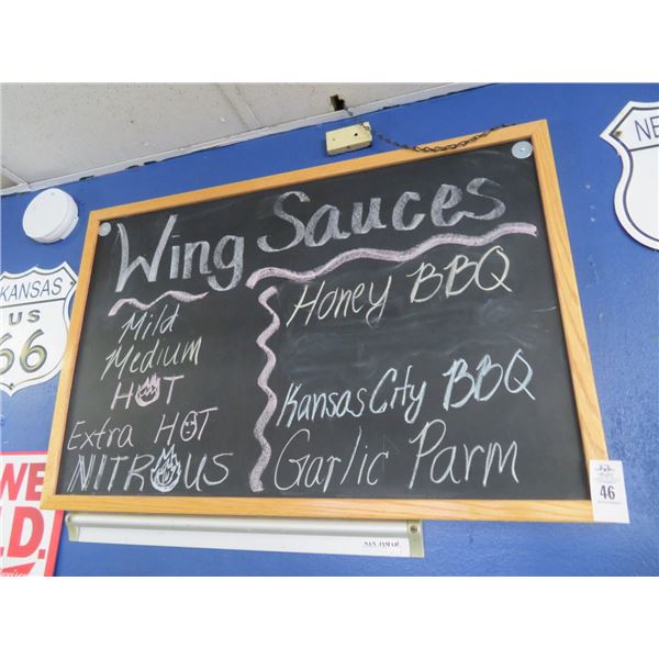 Framed Chalkboards (3)