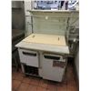 Image 1 : Leader Ref. Sandwich Prep Table - 3'