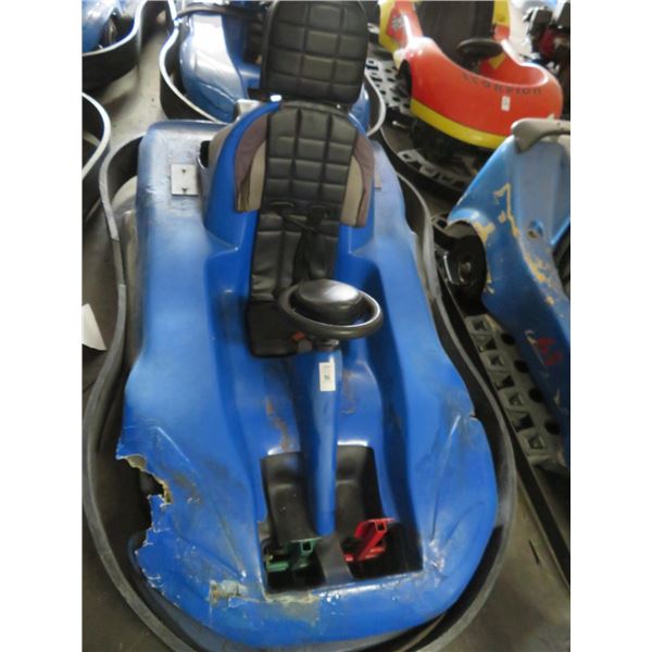 Single Rider Gas Go Kart (Blue) - 9 HP