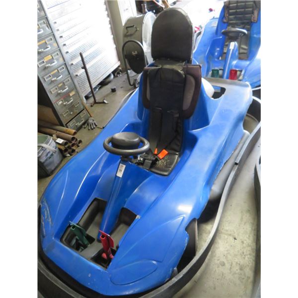Single Rider Gas Go Kart (Blue) - 9 HP