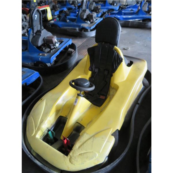 Single Rider Gas Go Kart (Yellow) - 9 HP