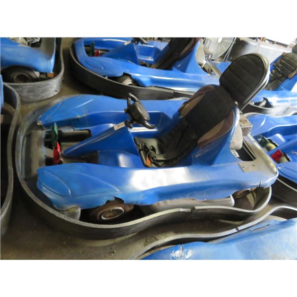 Single Rider Gas Go Kart (Blue) - 9 HP