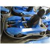 Image 1 : Single Rider Gas Go Kart (Blue) - 9 HP