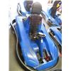 Image 1 : Single Rider Gas Go Kart (Blue) - 9 HP