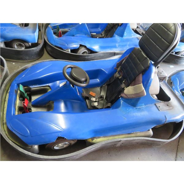 Single Rider Gas Go Kart (Blue) - 9 HP