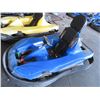 Image 1 : Single Rider Gas Go Kart (Blue) - 9 HP