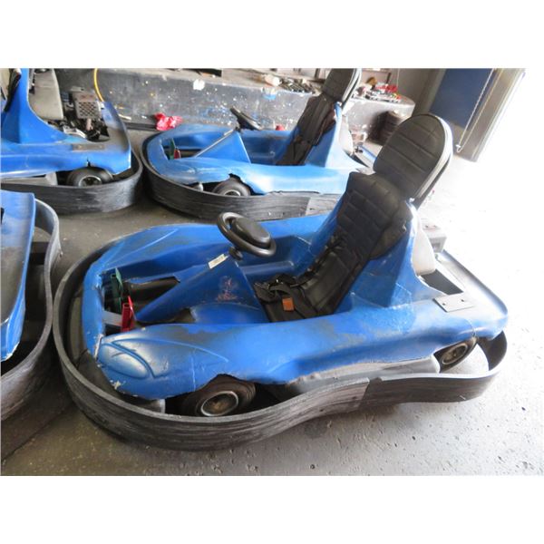 Single Rider Gas Go Kart (Blue) - 9 HP