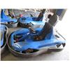 Image 1 : Single Rider Gas Go Kart (Blue) - 9 HP