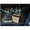 Image 9 : Wood Parts Cabinet w/All Parts