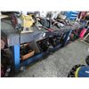 Image 1 : Blue & Black 12' Work Bench