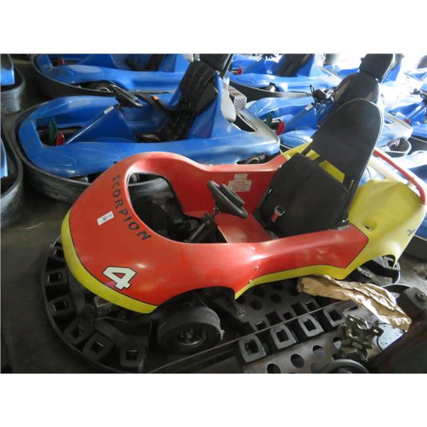 Gas Single Rider Go Kart (Needs Service / Repairs)