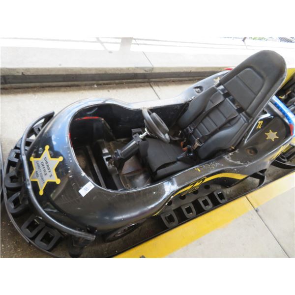 Gas Single Rider Go Kart (Black) - 9 HP