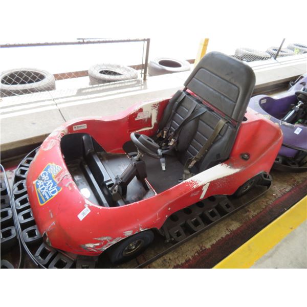 2 Rider Gas Go Kart (Red) - 9 HP