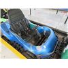 Image 1 : 2 Rider Gas Go Kart (Blue) - 9 HP