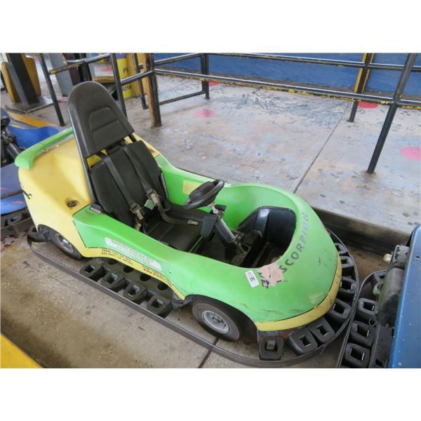 Single Rider Gas Go Kart (Green) - 9 HP