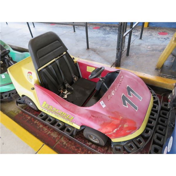 2 Rider Gas Go Kart (Red) - 9 HP