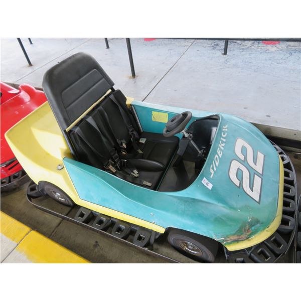 2 Rider Gas Go Kart (Green) - 9 HP