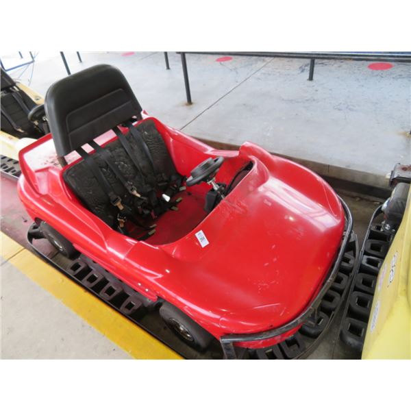 2 Rider Gas Go Kart (Red) - 9 HP