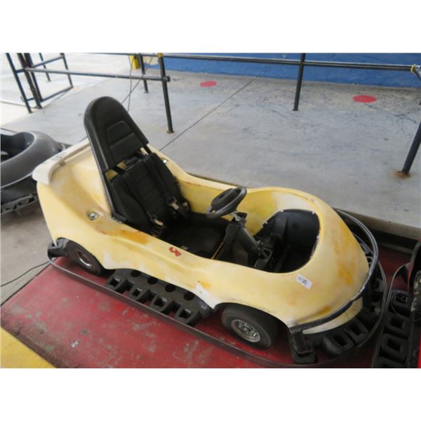 Single Rider Gas Go Kart (Yellow) - 9 Hp