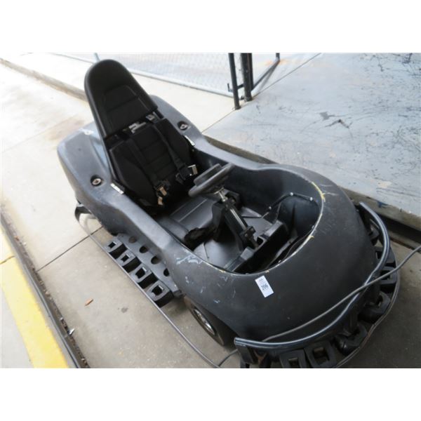 Single Rider Gas Go Kart (Black) - 9 HP