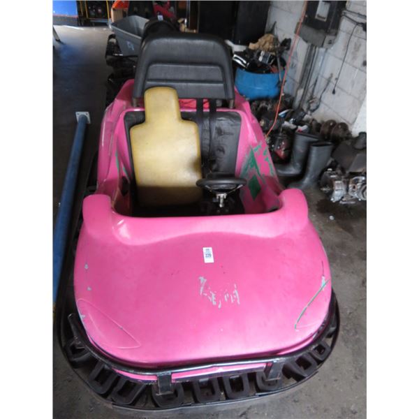 2 Rider Go Kart (Pink) - Needs Repair