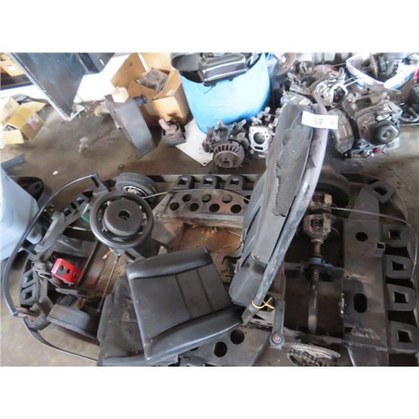 Black Go Kart (Needs Repair)