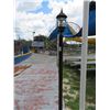 Image 1 : 15-Black Metal Pole Lanterns - 15 X $