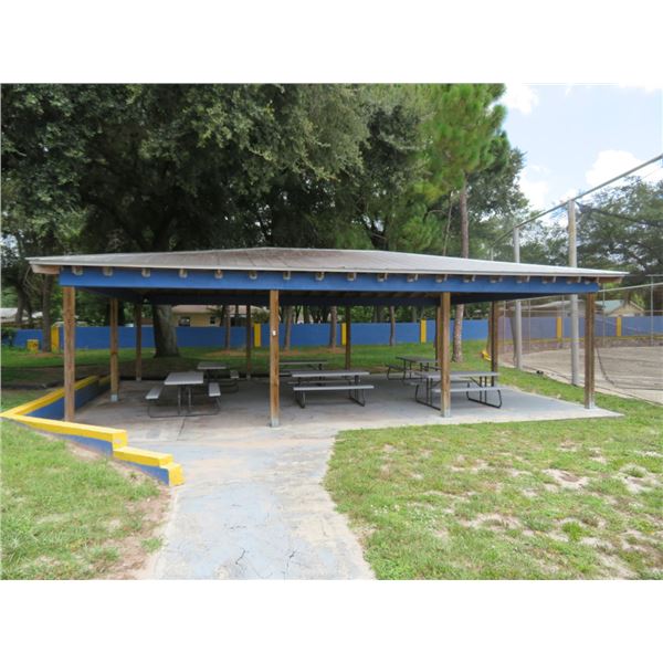 Metal Roof Wood Pole Barn 20' x 30' (Removal By 8/14)