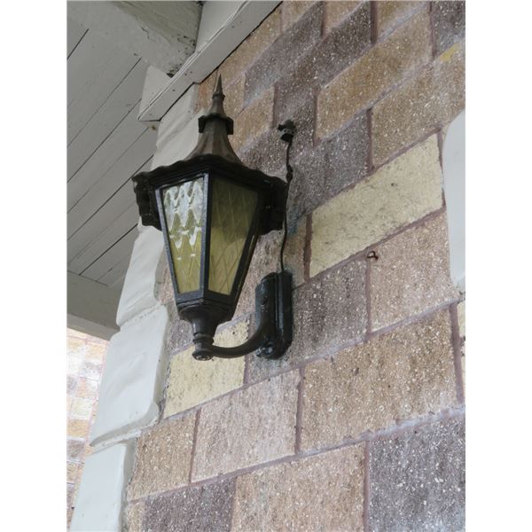 2-Metal Lantern Sconces - 2 X $