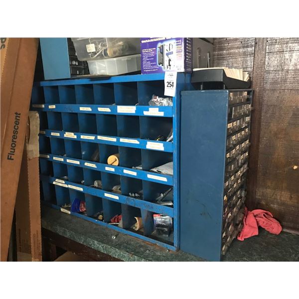6-Asst. Size Parts/Hardware Bin - 6 X $